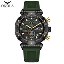 Brand Onola - Men's Luxury Quartz Watch - High Quality