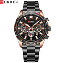 Brand CURREN- Men's Luxury Quartz Watch - High Quality