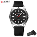 Brand CURREN- Men's Luxury Quartz Watch - High Quality