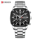 Brand CURREN- Men's Luxury Quartz Watch - High Quality