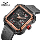 Brand Onola - Men's Luxury Quartz Watch - High Quality