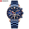 Brand CURREN- Men's Luxury Quartz Watch - High Quality