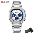 Brand CURREN- Men's Luxury Quartz Watch - High Quality