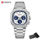 Brand CURREN- Men's Luxury Quartz Watch - High Quality