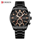 Brand CURREN- Men's Luxury Quartz Watch - High Quality